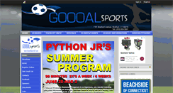 Desktop Screenshot of goooalsportsct.com